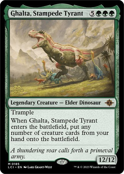 Ghalta, Stampede Tyrant - Foil Ghalta Stampede Tyrant