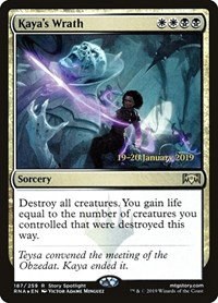 Kaya's Wrath - Foil Kaya S Wrath