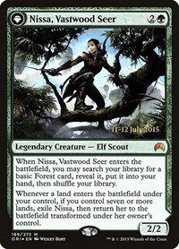 Nissa, Vastwood Seer - Foil Nissa Vastwood Seer