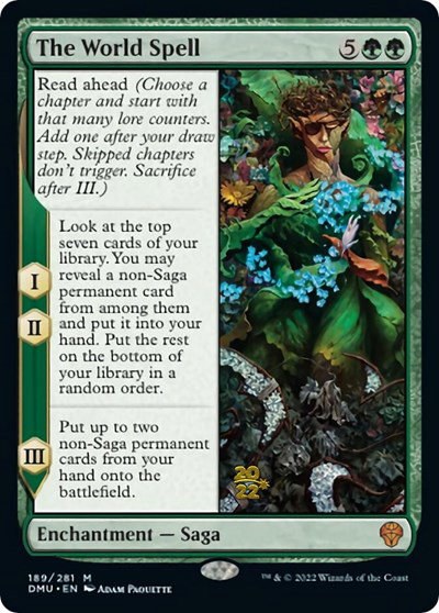 The World Spell - Foil The World Spell