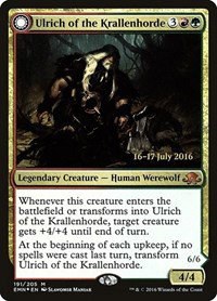 Ulrich of the Krallenhorde - Foil Ulrich Of The Krallenhord