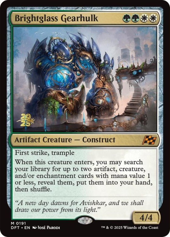 Brightglass Gearhulk - Foil Brightglass Gearhulk