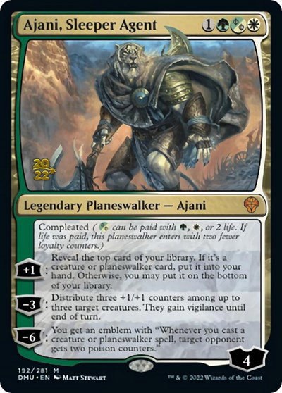 Ajani, Sleeper Agent - Foil Ajani Sleeper Agent