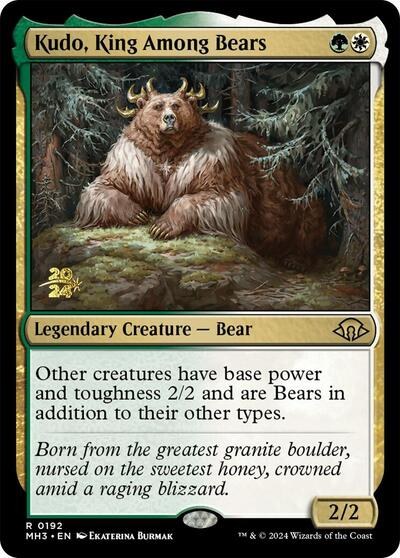 Kudo, King Among Bears - Foil Kudo King Among Bears