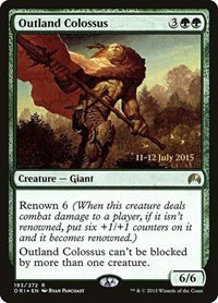 Outland Colossus - Foil Outland Colossus