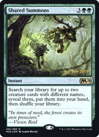 Shared Summons - Foil Shared Summons