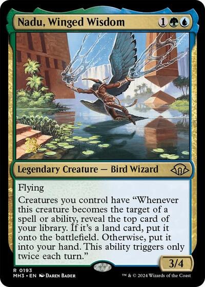 Nadu, Winged Wisdom - Foil Nadu Winged Wisdom