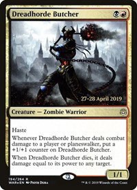 Dreadhorde Butcher - Foil Dreadhorde Butcher