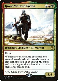 Grand Warlord Radha - Foil Grand Warlord Radha