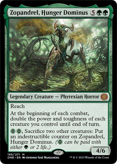 Zopandrel, Hunger Dominus - Foil Zopandrel Hunger Dominus