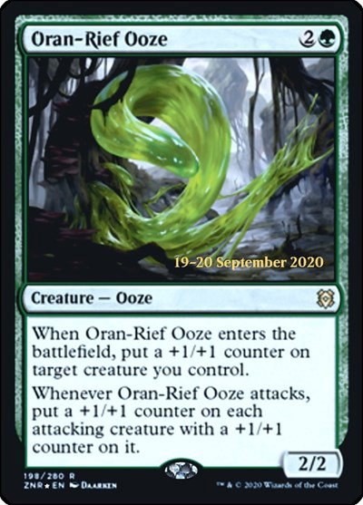 Oran-Rief Ooze - Foil Oran Rief Ooze