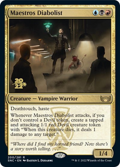 Maestros Diabolist - Foil Maestros Diabolist