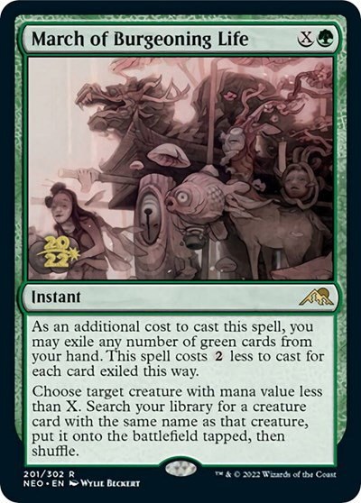March of Burgeoning Life - Foil March Of Burgeoning Life