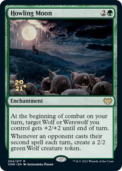 Howling Moon - Foil Howling Moon