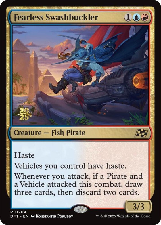 Fearless Swashbuckler - Foil Fearless Swashbuckler