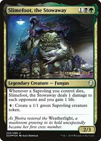 Slimefoot, the Stowaway - Foil Slimefoot The Stowaway