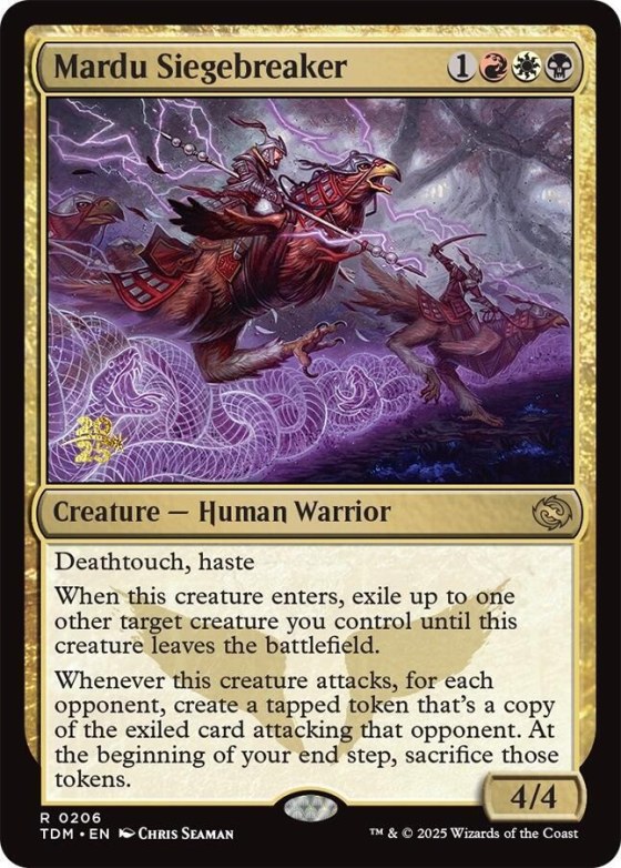Mardu Siegebreaker - Foil Mardu Siegebreaker
