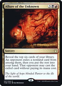Allure of the Unknown - Foil Allure Of The Unknown