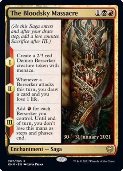 The Bloodsky Massacre - Foil The Bloodsky Massacre