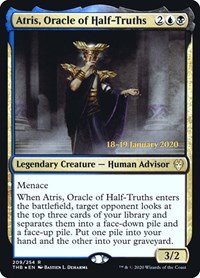 Atris, Oracle of Half-Truths - Foil Atris Oracle Of Half Trut