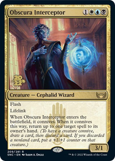 Obscura Interceptor - Foil Obscura Interceptor