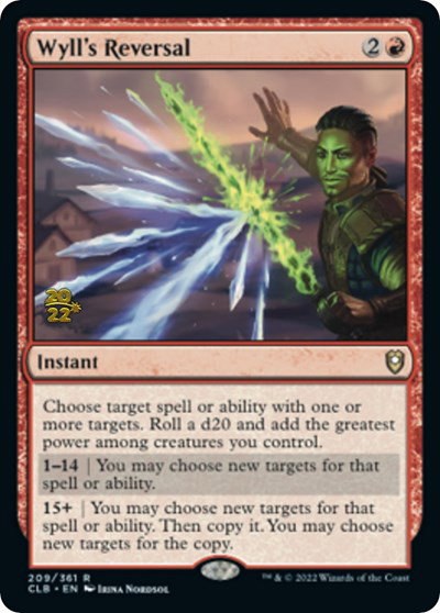 Wyll's Reversal - Foil Wyll S Reversal