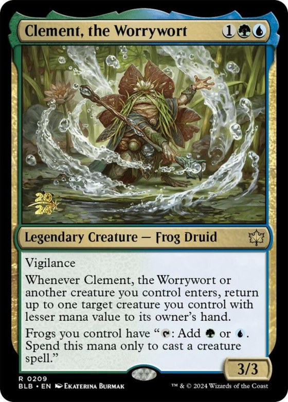 Clement, the Worrywort - Foil Clement The Worrywort