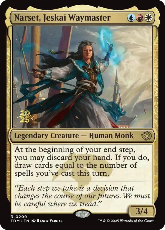 Narset, Jeskai Waymaster - Foil Narset Jeskai Waymaster