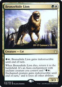 Bronzehide Lion - Foil Bronzehide Lion