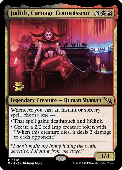 Judith, Carnage Connoisseur - Foil Judith Carnage Connoisseu