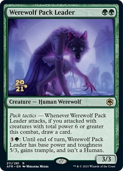 Werewolf Pack Leader - Foil Werewolf Pack Leader