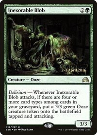 Inexorable Blob - Foil Inexorable Blob
