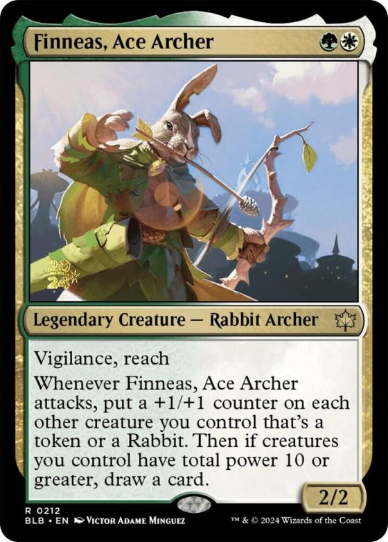 Finneas, Ace Archer - Foil Finneas Ace Archer