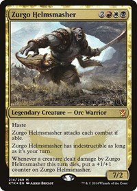 Zurgo Helmsmasher - Foil Zurgo Helmsmasher