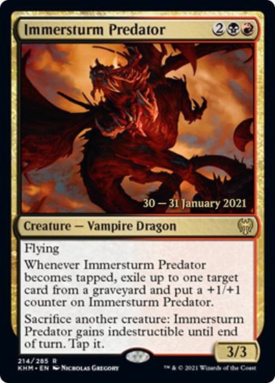 Immersturm Predator - Foil Immersturm Predator