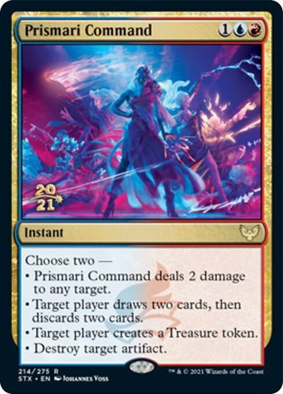 Prismari Command - Foil Prismari Command
