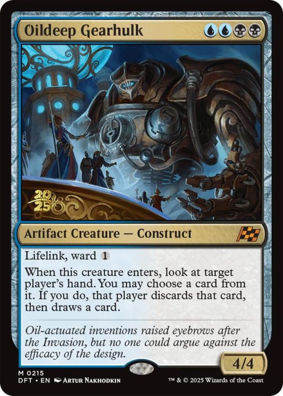 Oildeep Gearhulk - Foil Oildeep Gearhulk