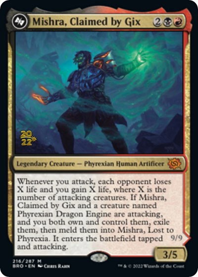 Mishra, Claimed by Gix - Foil Mishra Claimed By Gix