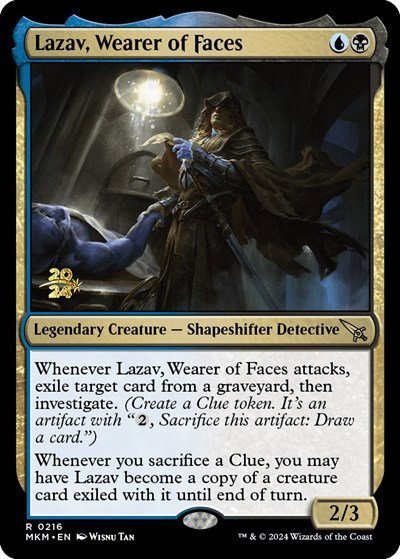 Lazav, Wearer of Faces - Foil Lazav Wearer Of Faces