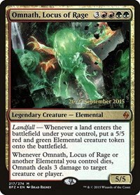 Omnath, Locus of Rage - Foil Omnath Locus Of Rage