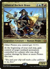 Admiral Beckett Brass - Foil Admiral Beckett Brass