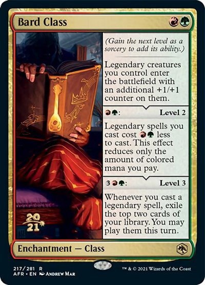 Bard Class - Foil Bard Class