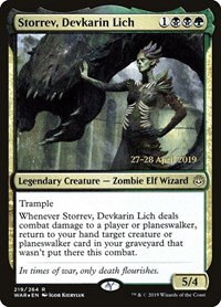 Storrev, Devkarin Lich - Foil Storrev Devkarin Lich