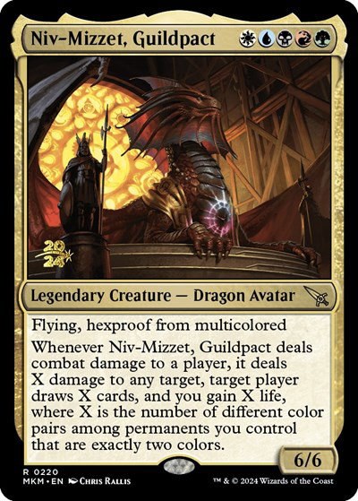 Niv-Mizzet, Guildpact - Foil Niv Mizzet Guildpact