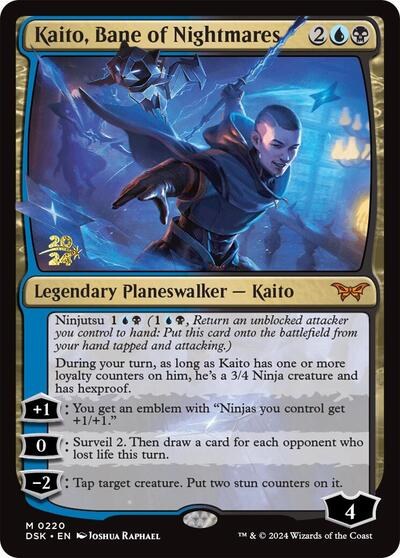Kaito, Bane of Nightmares - Foil Kaito Bane Of Nightmares