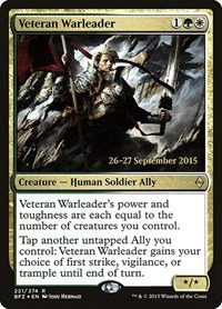 Veteran Warleader - Foil Veteran Warleader