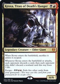 Kroxa, Titan of Death's Hunger - Foil Kroxa Titan Of Death S Hu