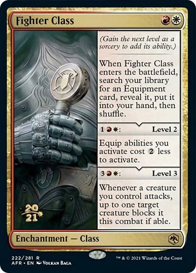 Fighter Class - Foil Fighter Class