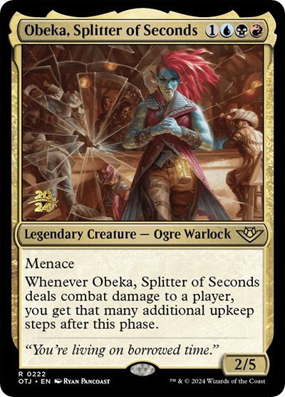Obeka, Splitter of Seconds - Foil Obeka Splitter Of Seconds