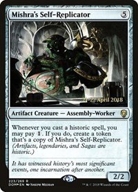 Mishra's Self-Replicator - Foil Mishra S Self Replicator